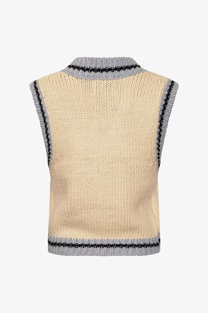 NOELLA Kayanne Knit Veste Blue Combo