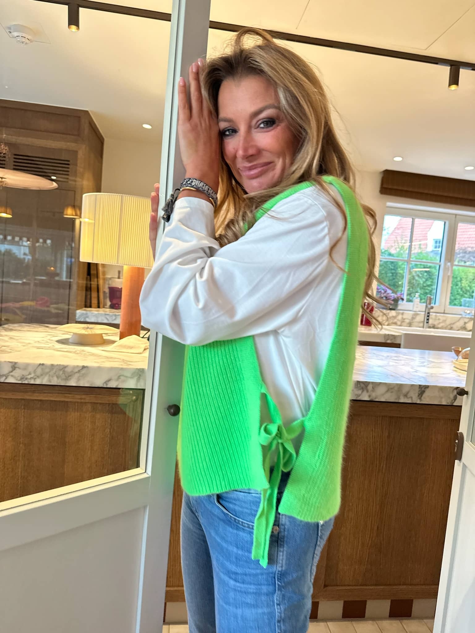 MM Paula Debardeur Fluo Green