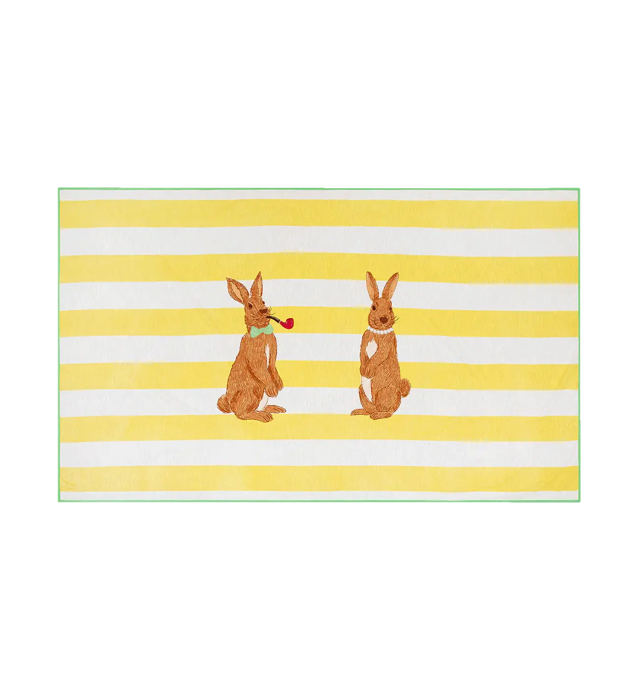 ANNA&NINA Mr and Mrs Rabbit Tablecloth