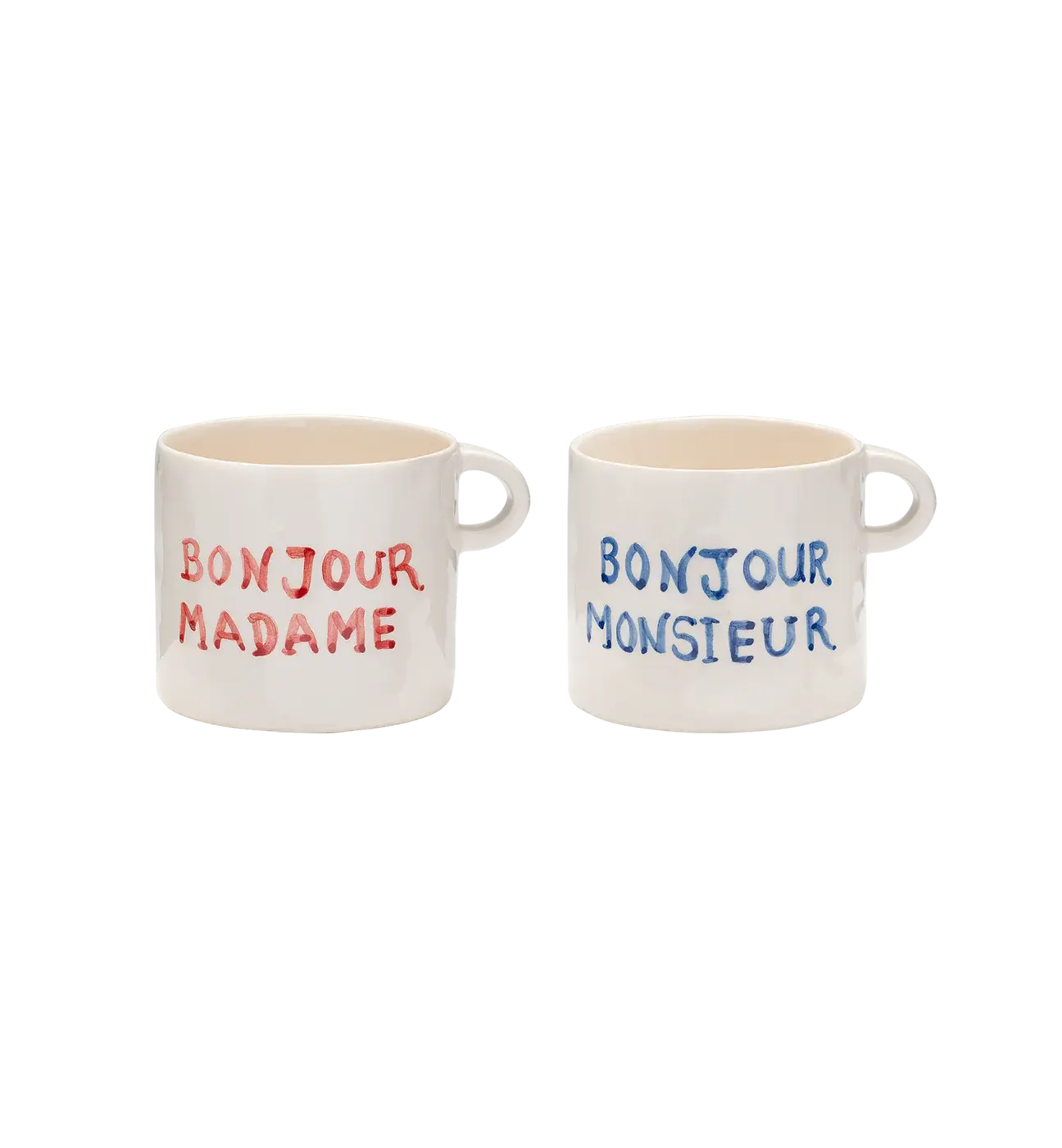 ANNA&NINA Bonjour Mug Set of 2