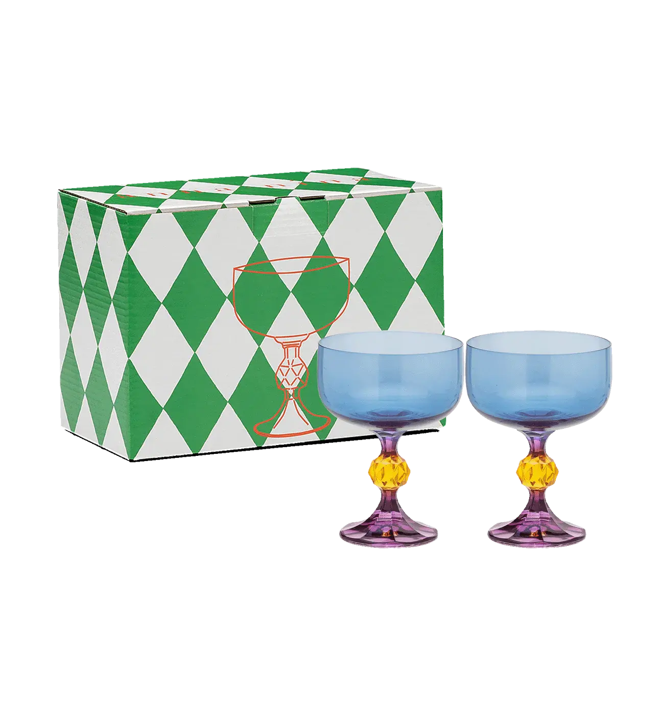 ANNA&NINA Bliss Cocktail Glass Set of 2