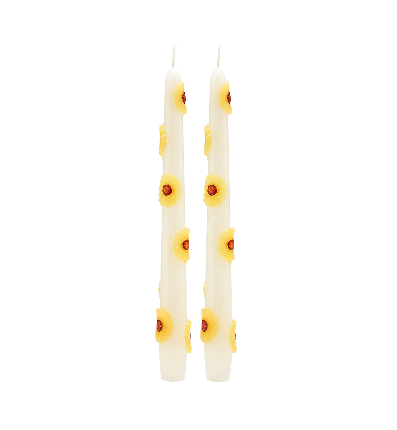 ANNA&NINA Zonnebloem 3D kaarsenset  Set van 2