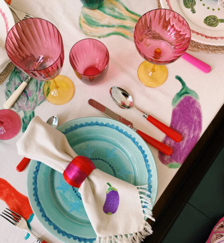 ANNA&NINA Jazzy Roze Optic Champagneglas