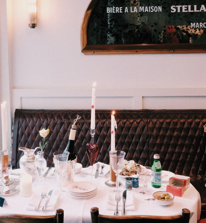 ANNA&NINA Romance 3D Candle Set of 2