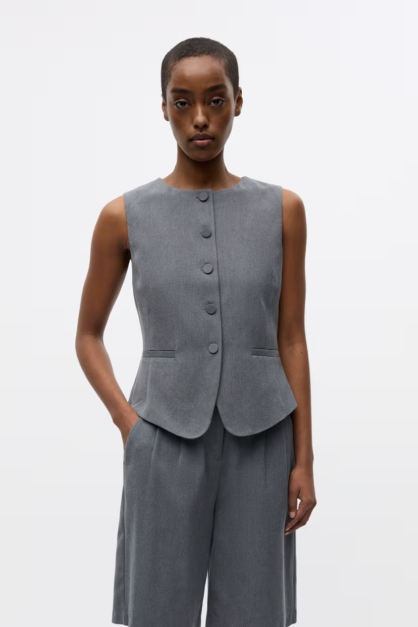 ENVII Endore O-N Vest Mid Grey