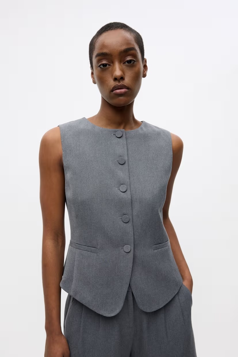 ENVII Endore O-N Vest Mid Grey
