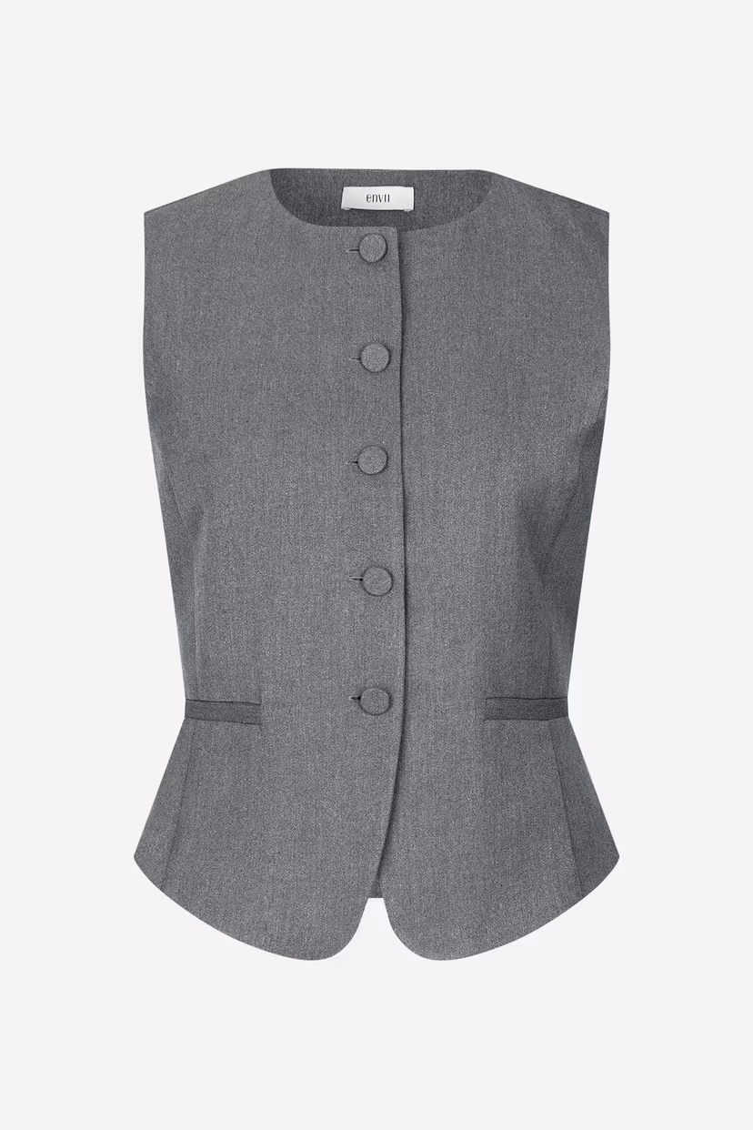 ENVII Endore O-N Vest Mid Grey