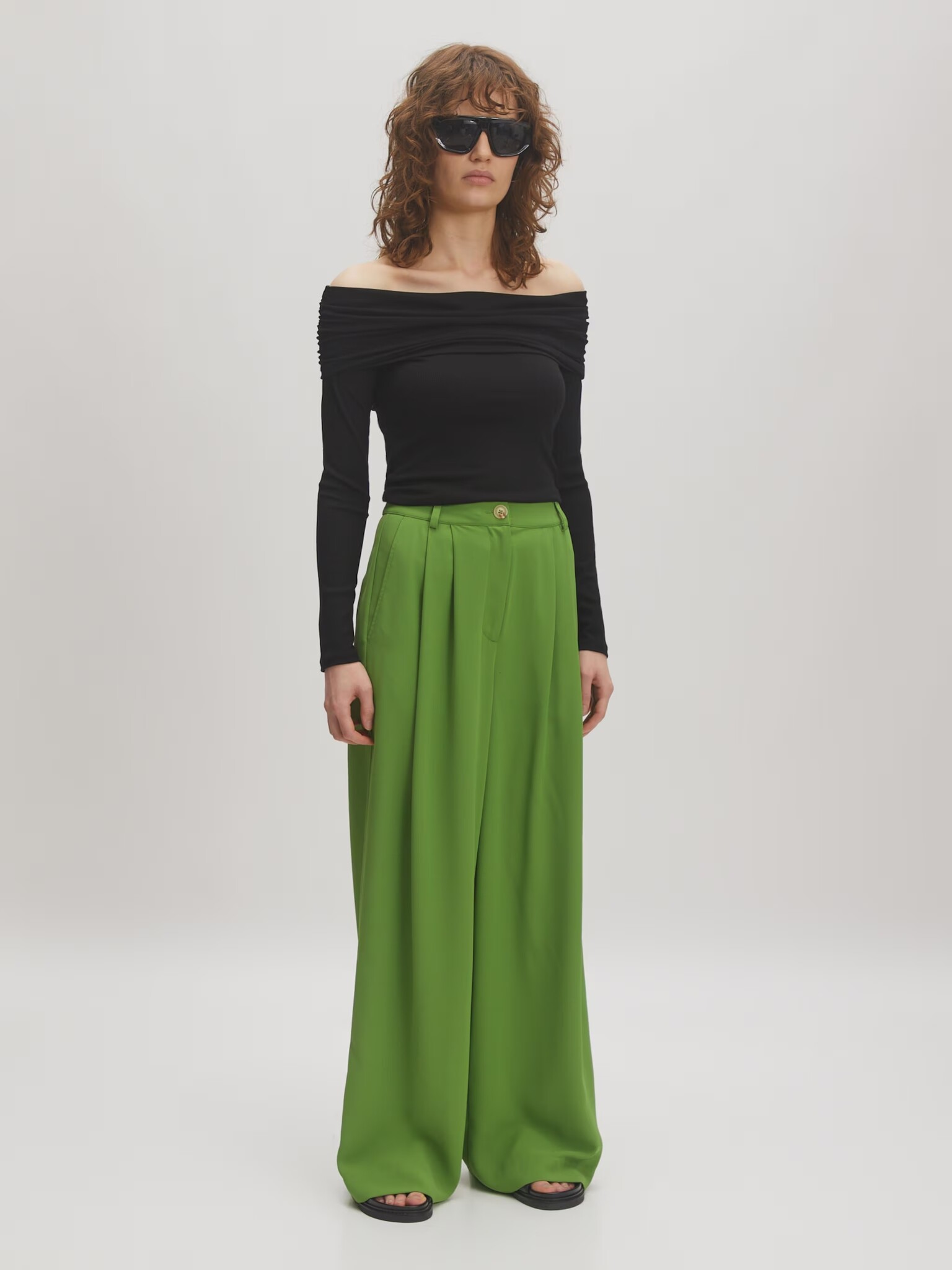 EDITED Jocelyne Pants Green