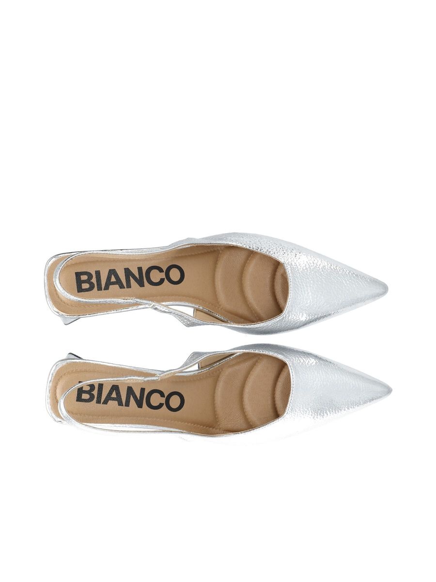 BIANCO Biamaralyn Slingback Metallic Silver