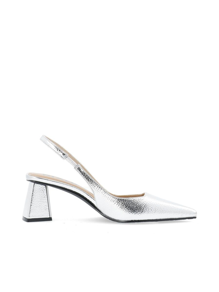 BIANCO Biamaralyn Slingback Metallic Silver