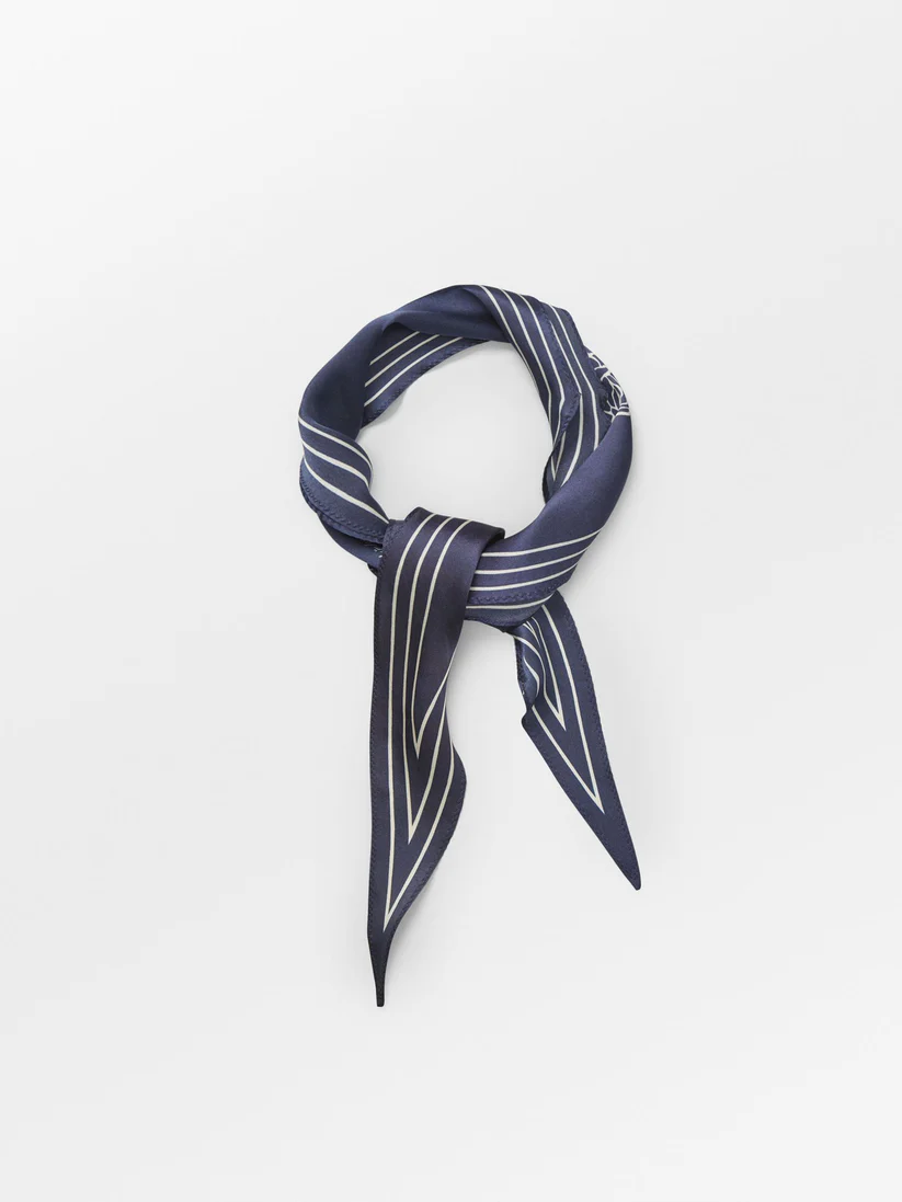 BECK SONDERGAARD Rosea Diamond Scarf Blue