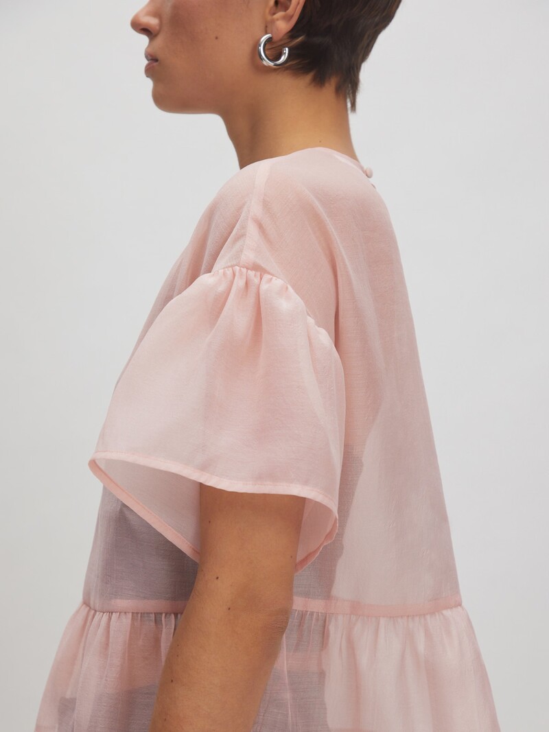 EDITED Tuala Blouse Blush Pink
