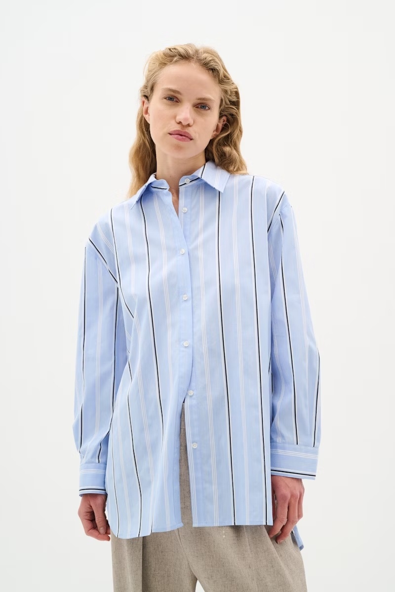 INWEAR Sonja IW Shirt Blue Stripes