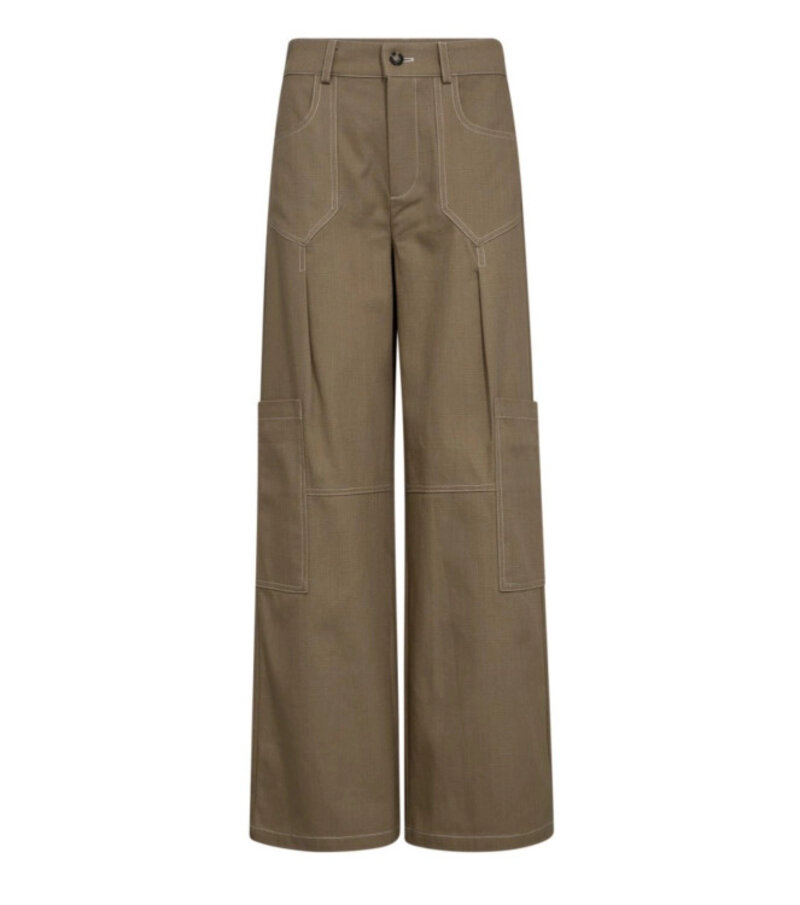 CO'COUTURE Davita CC Pocket Pants Walnut