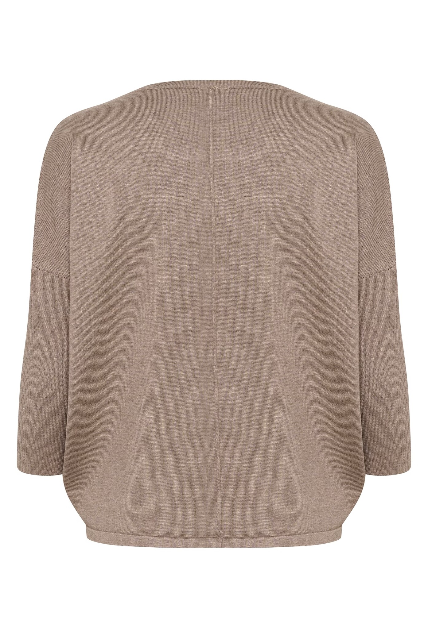 SAINT TROPEZ MilaSZ R-N Pullover Taupe Melange
