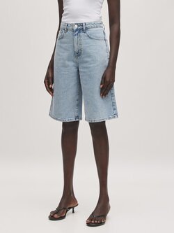 EDITED Addison Denim Short Light Blue