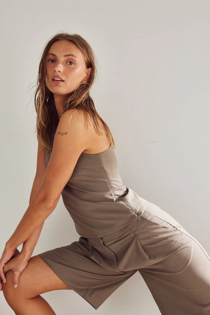 NOELLA Lauren Blouse Timber Brown