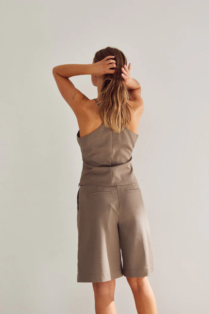 NOELLA Lauren Blouse Timber Brown