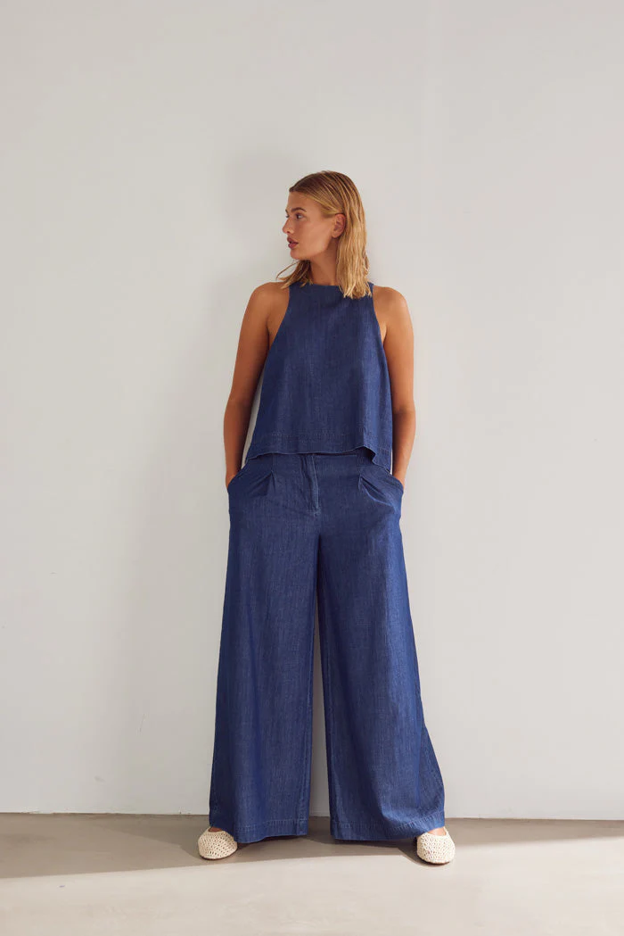 NOELLA Kazia Pants Medium Blue Wash