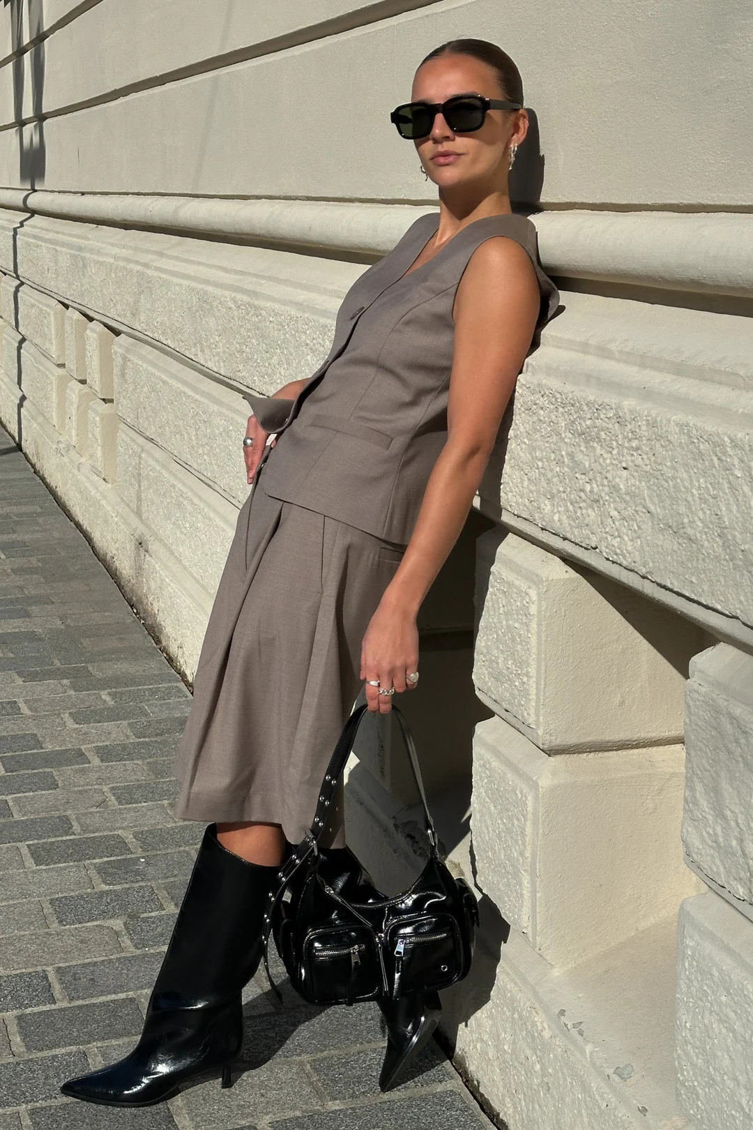 NOELLA Kasaundra Vest Timber Brown