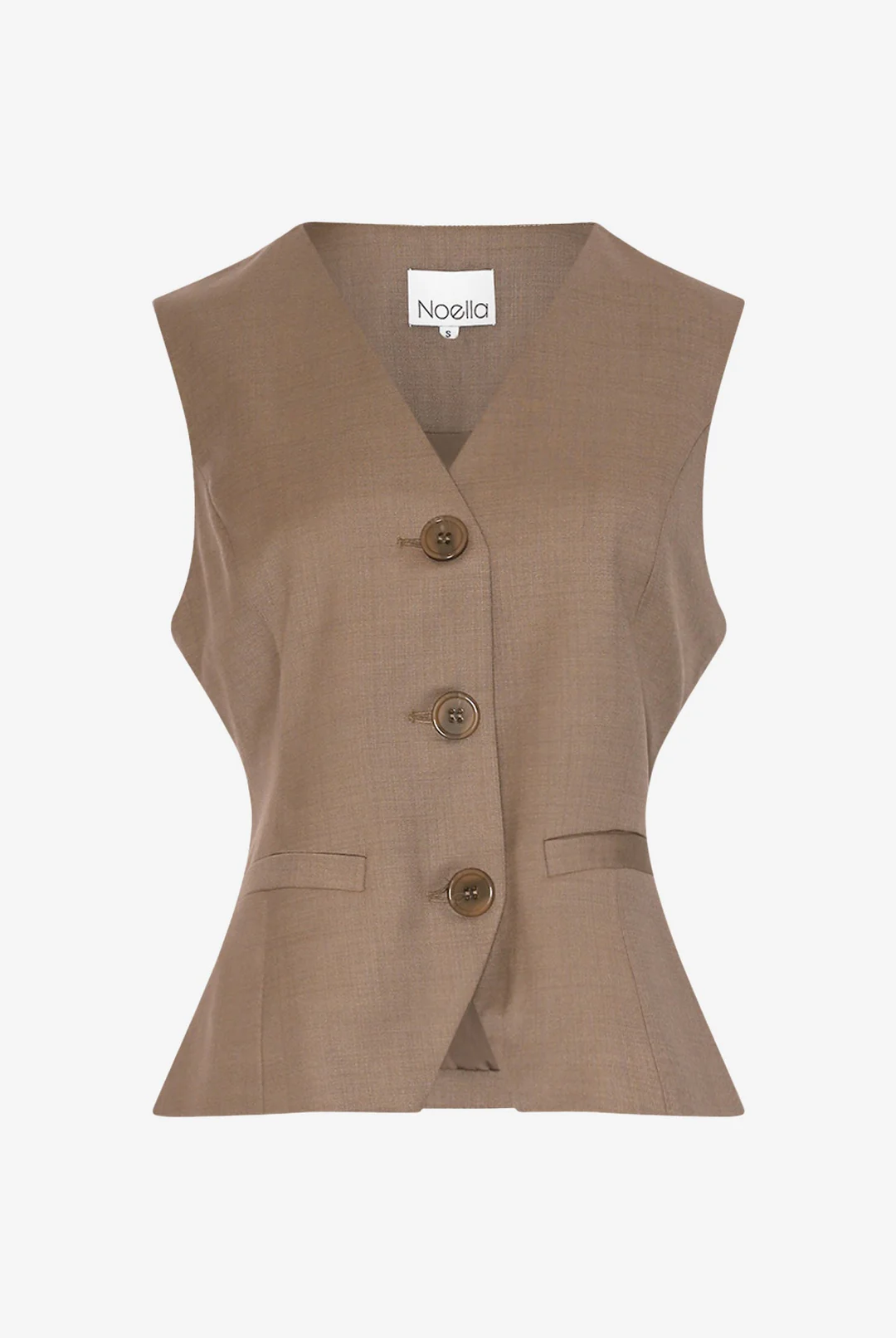 NOELLA Kasaundra Vest Timber Brown