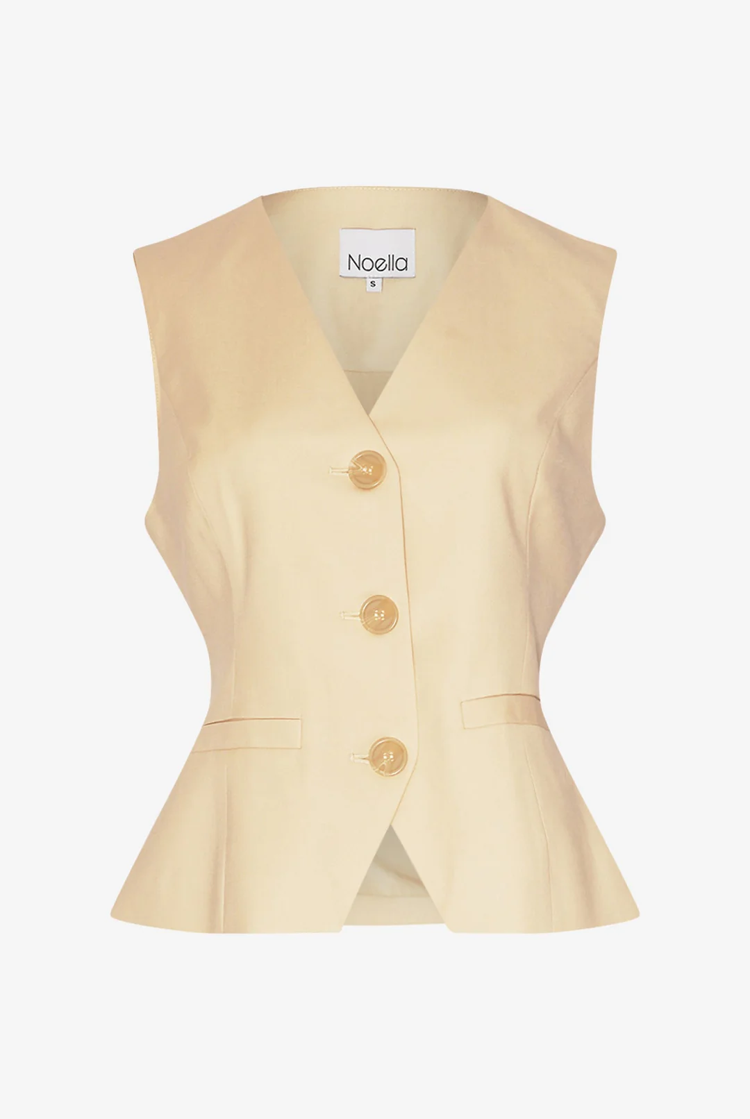 NOELLA Kasaundra Vest Butter Yellow