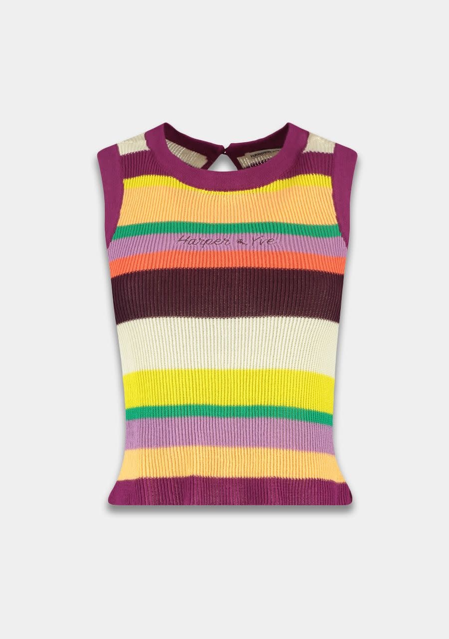 HARPER & YVE Lo Top Multi Stripes