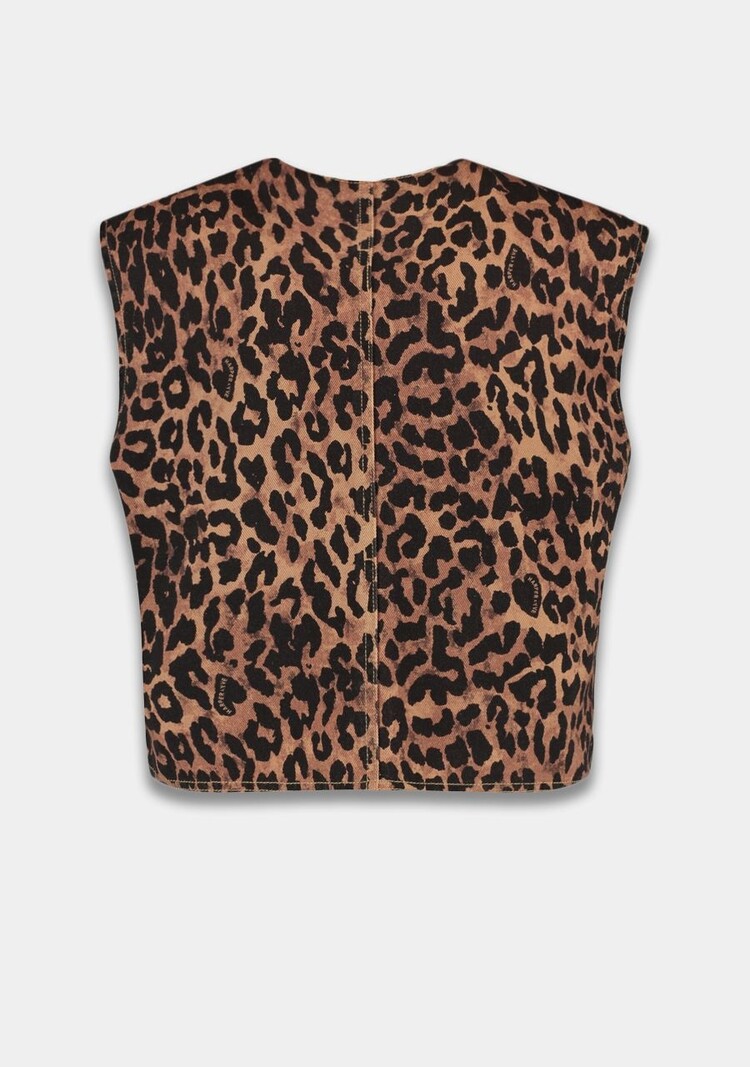 HARPER & YVE Gilly Gilet Lexie Leopard