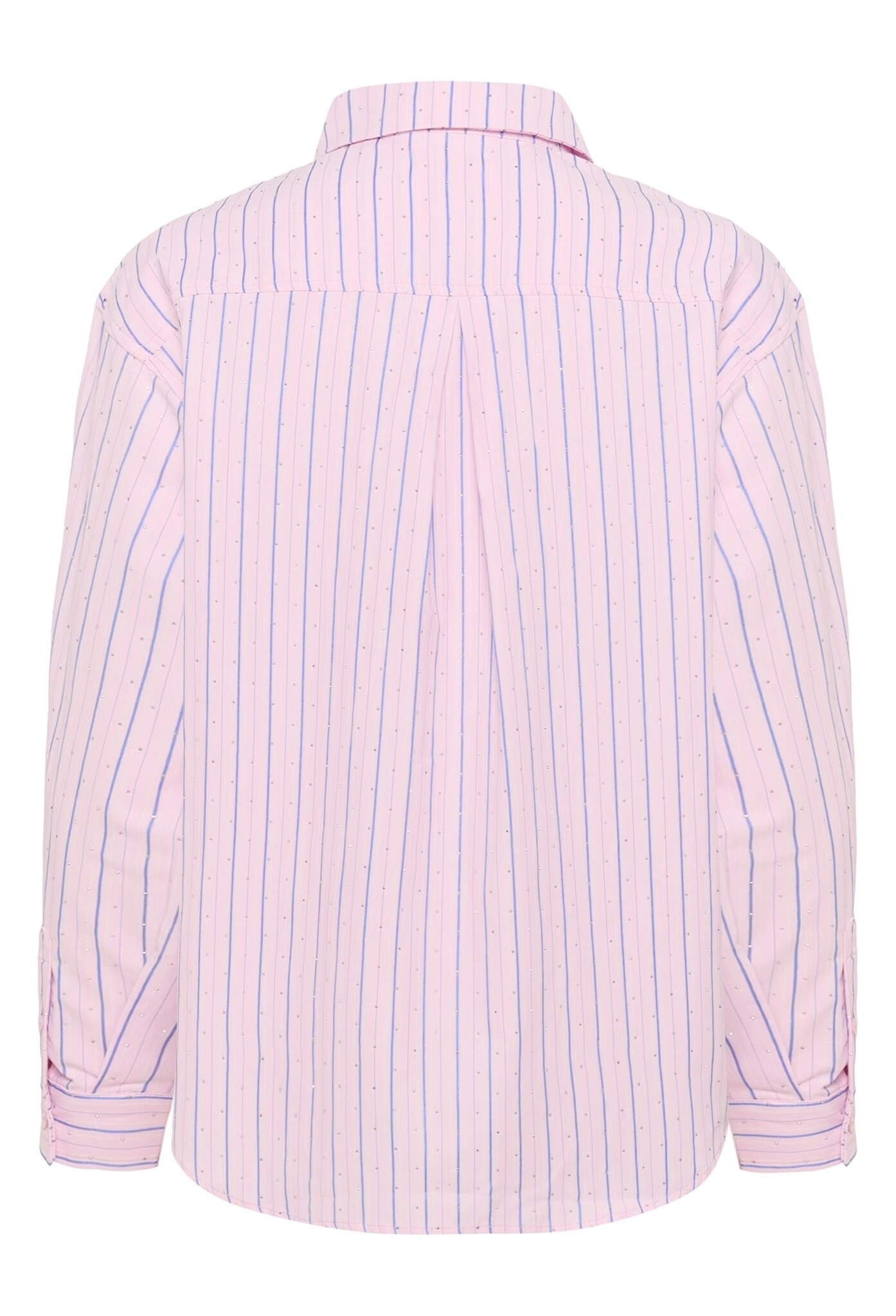 SAINT TROPEZ KeelySZ Shirt Pink Blue Ice Stripe