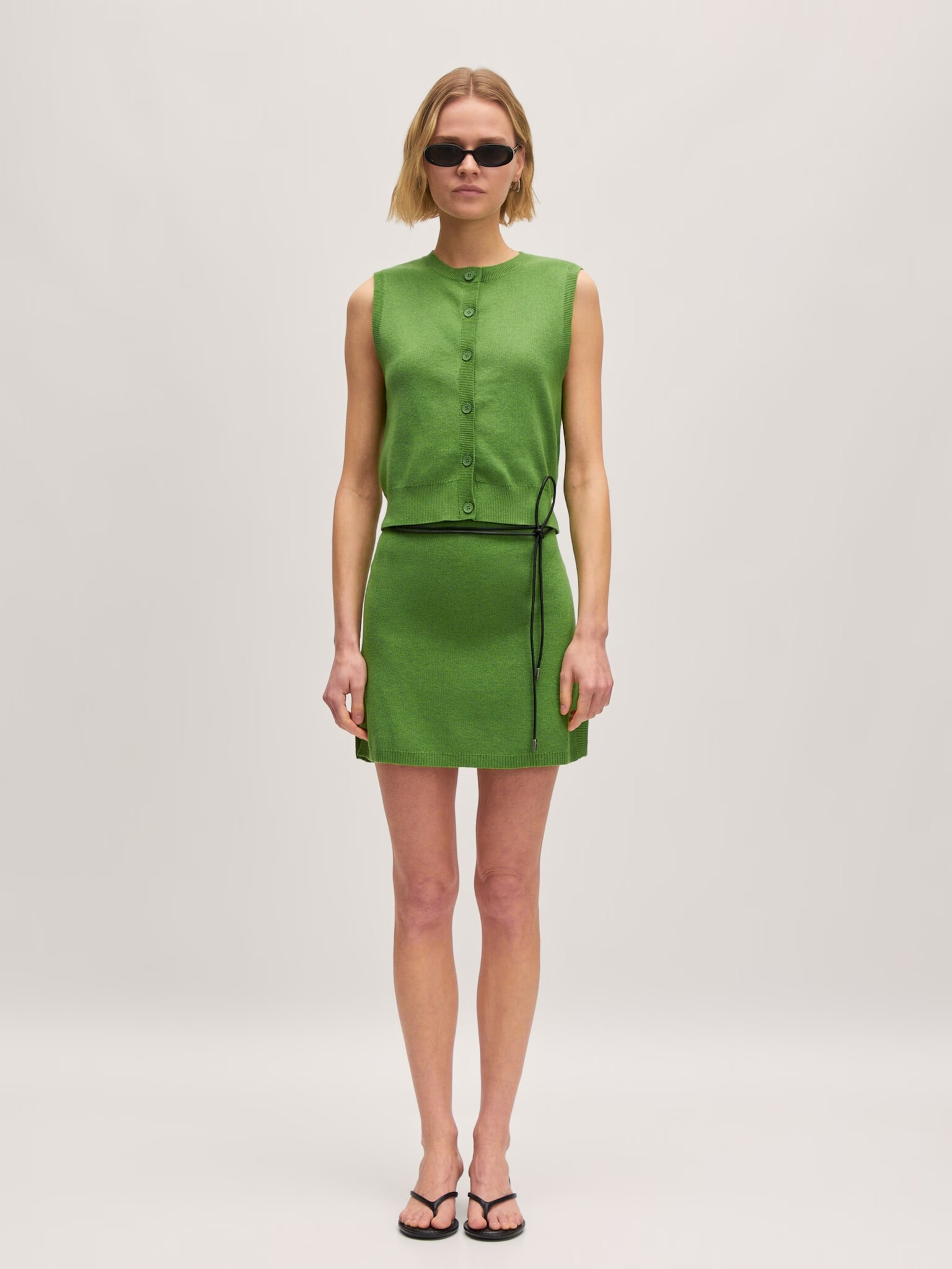 EDITED Galilea Skirt Forest Green