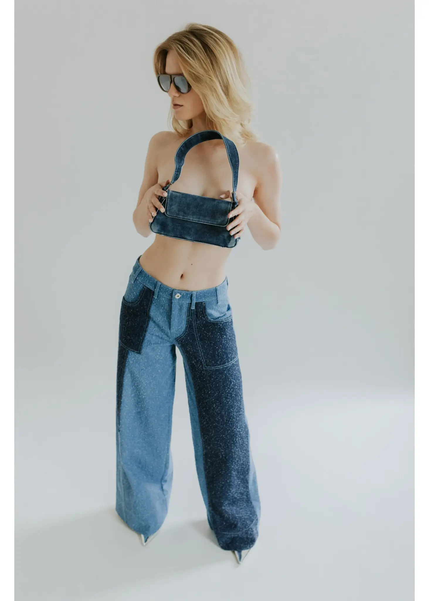 GISELE Sydney Denim Trousers