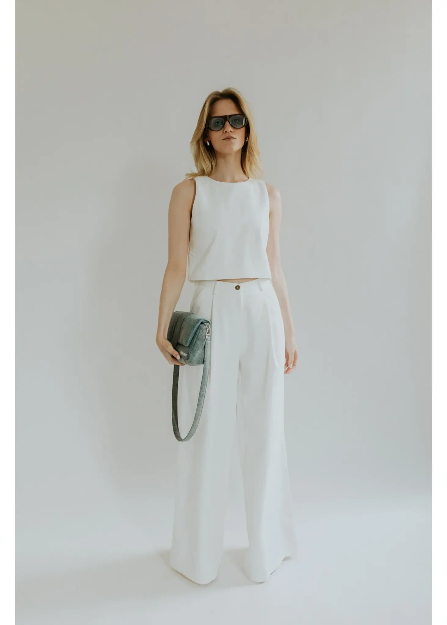 GISELE Amalia Trousers White