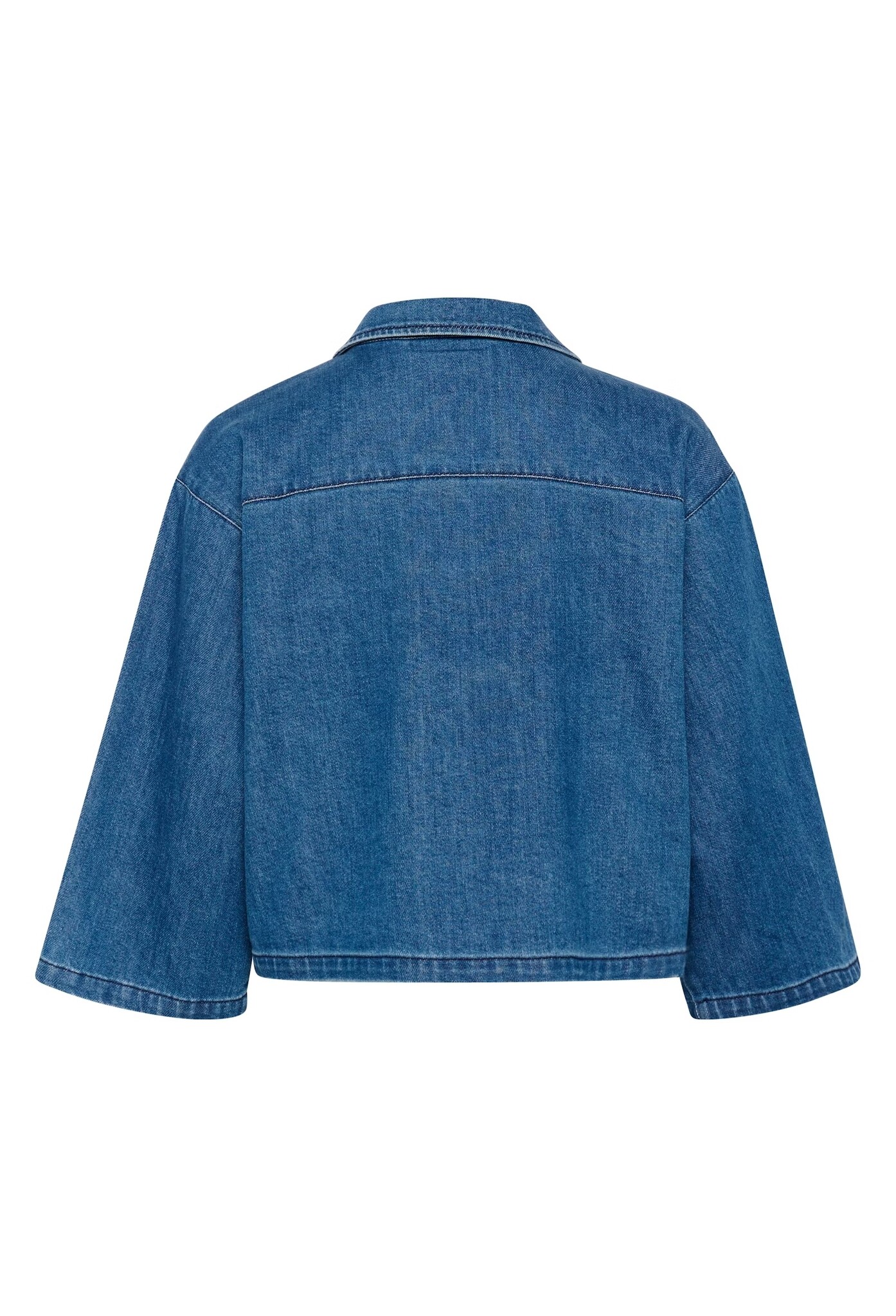 SAINT TROPEZ KayoSZ Shirt Medium Blue Denim