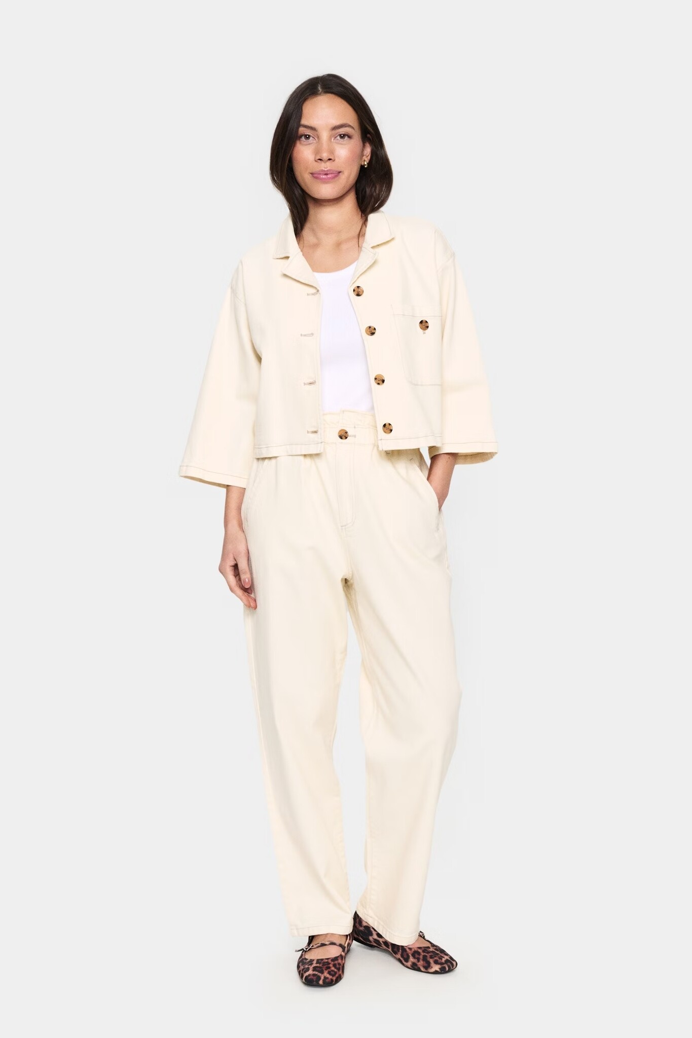 SAINT TROPEZ KayoSZ Pants Winter White