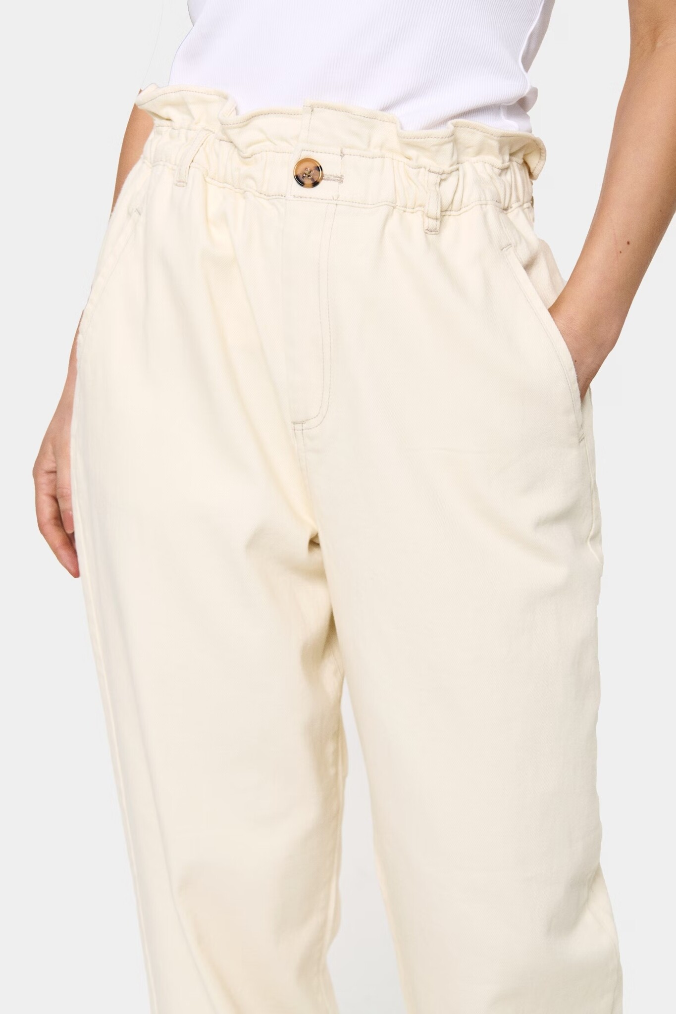 SAINT TROPEZ KayoSZ Pants Winter White