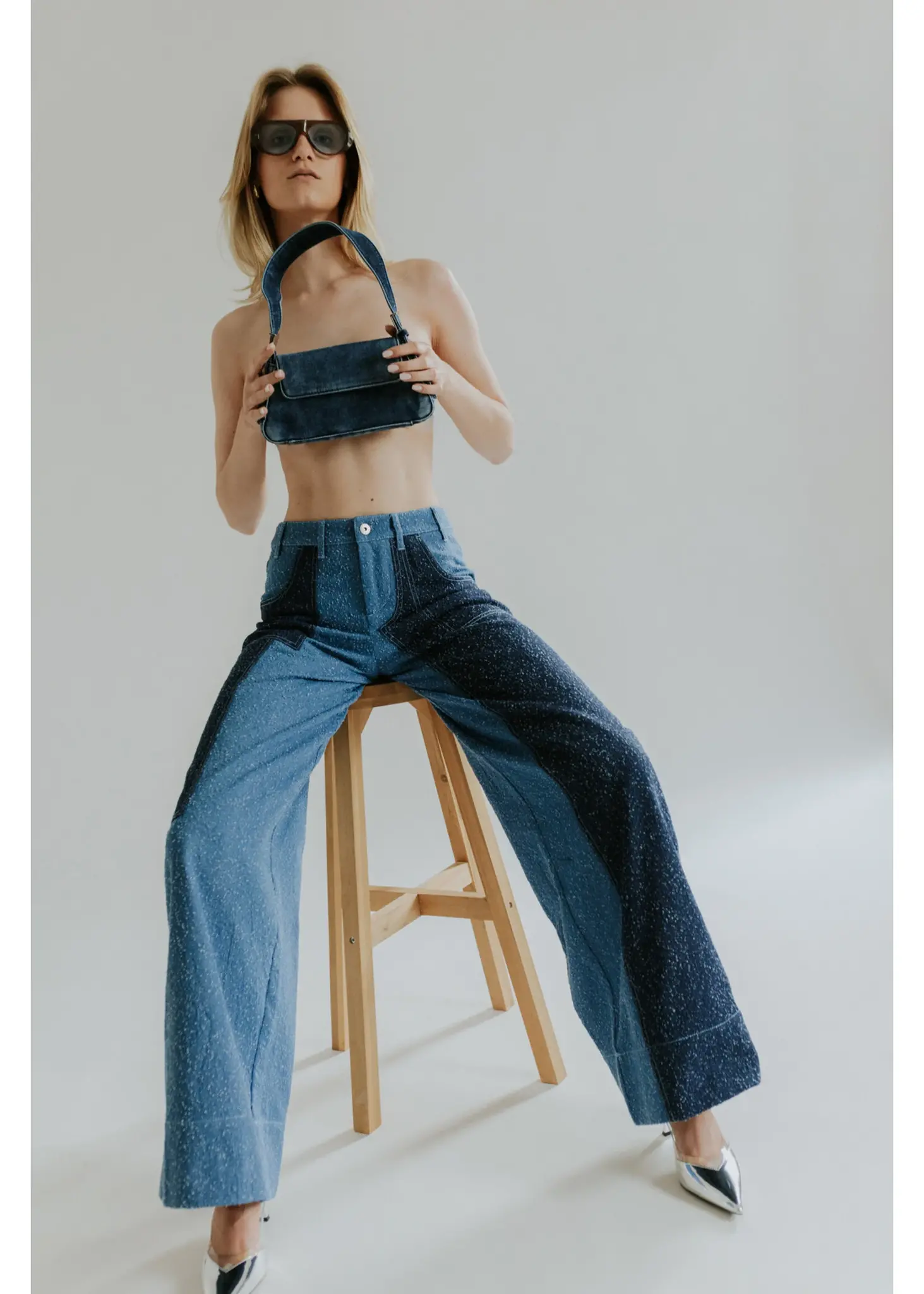 GISELE Sydney Denim Trousers