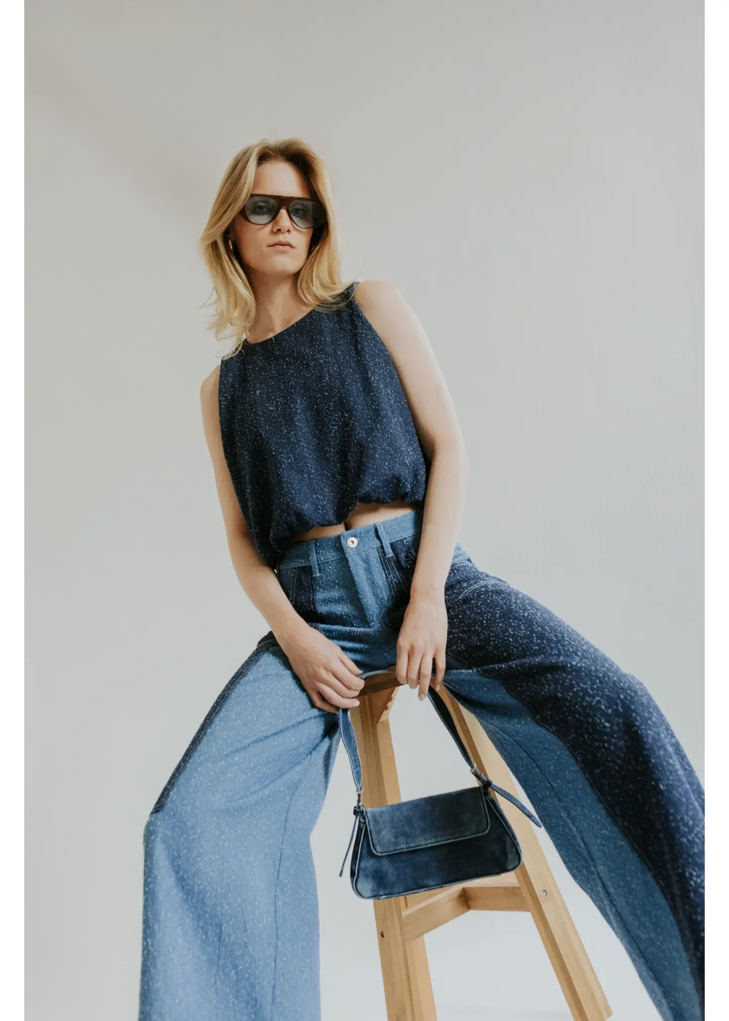 GISELE Sydney Denim Trousers