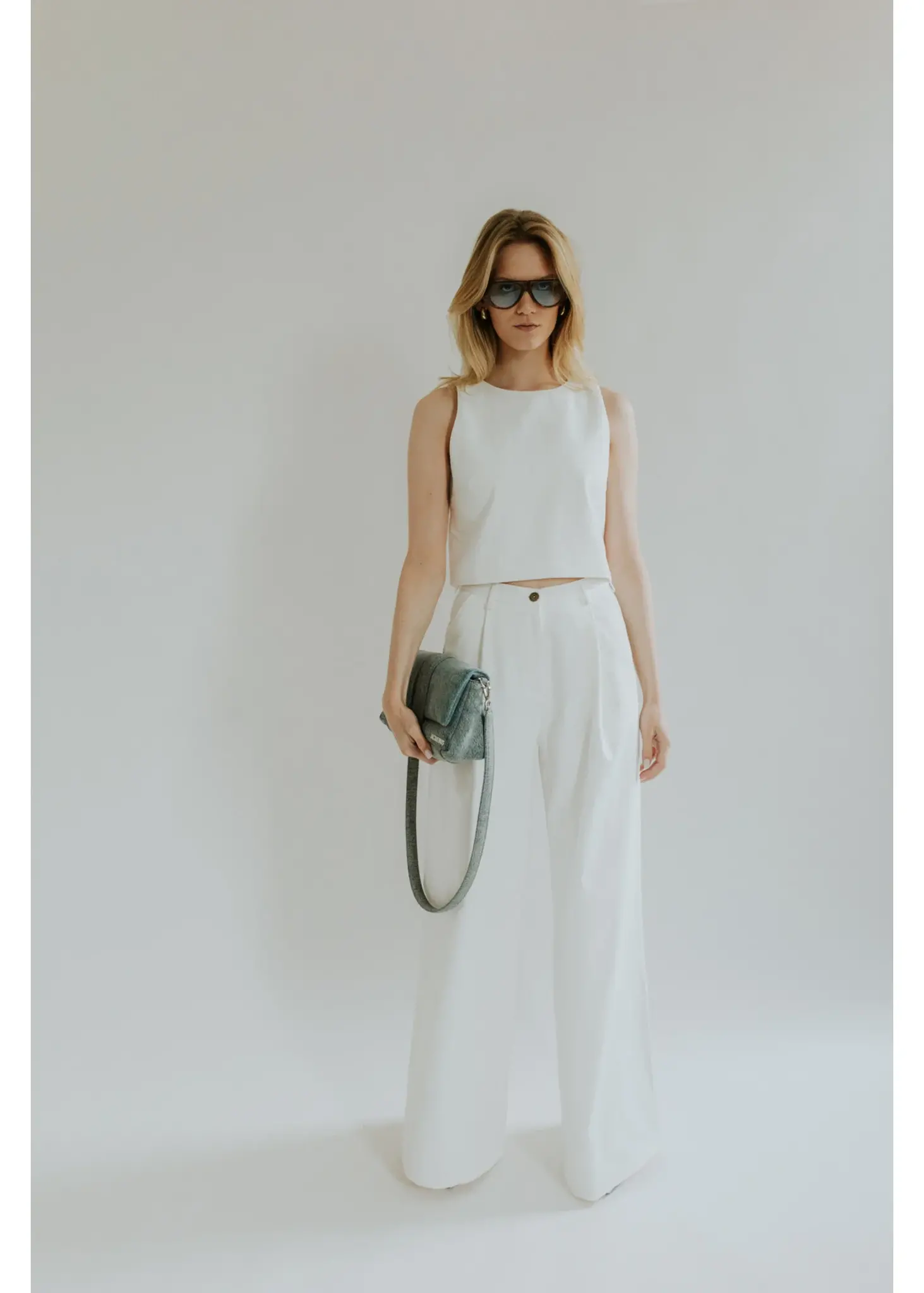 GISELE Amalia Trousers White