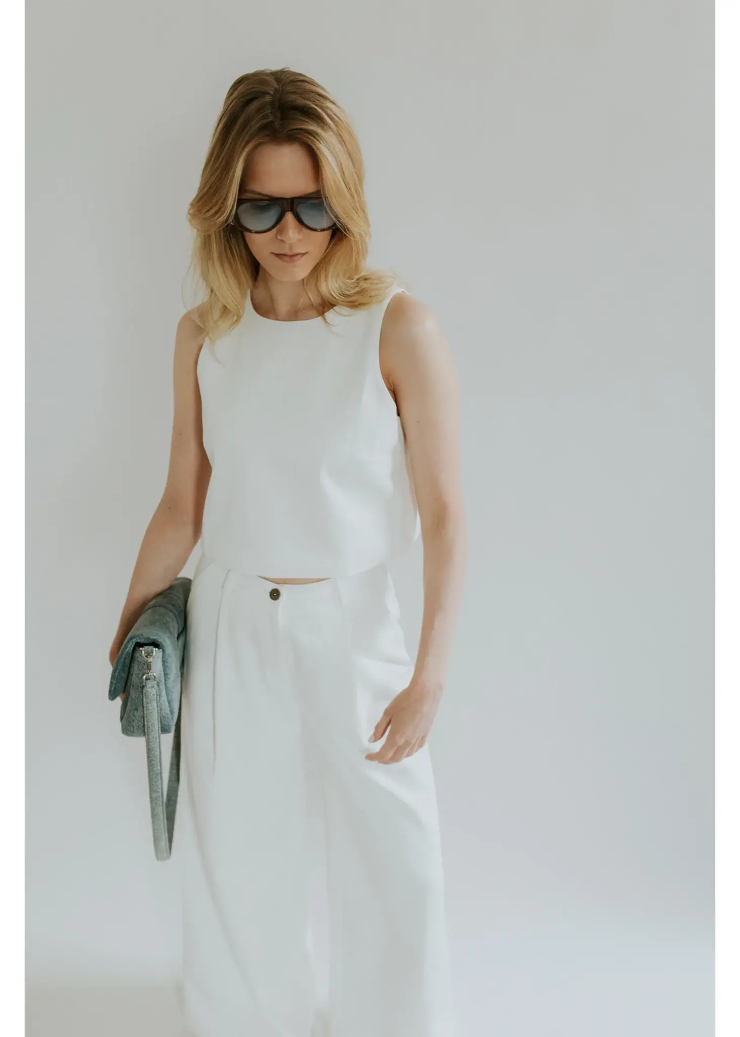 GISELE Amalia Trousers White