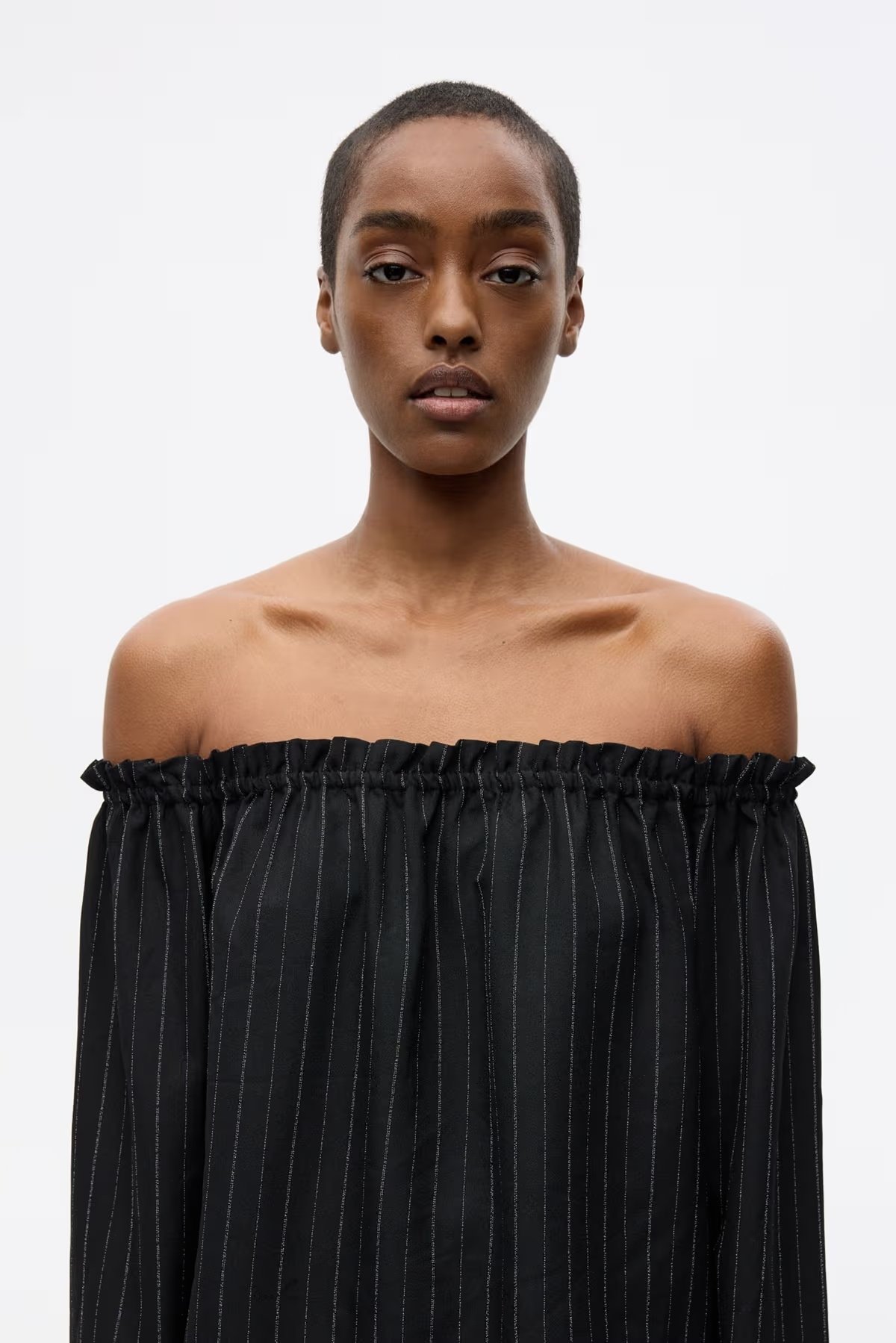 ENVII Enharriet Black Pinstripe Blouse