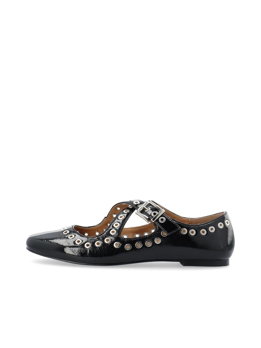 BIANCO Bialilja Cross Mary jane Studded faux Leather