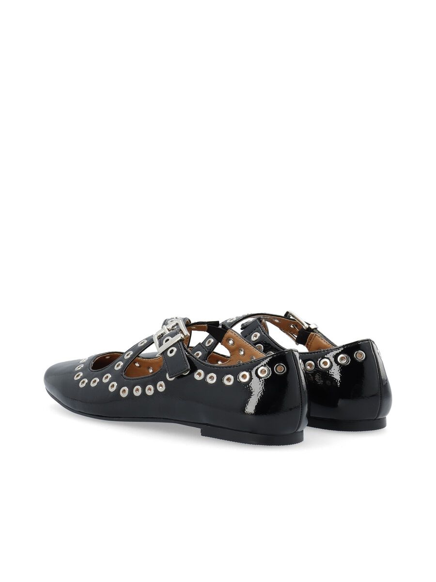 BIANCO Bialilja Cross Mary jane Studded faux Leather