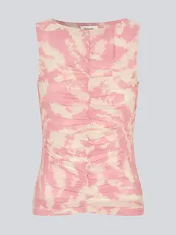 MODSTROM NimraMD Print Top Graphic Zebra Pink
