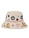 BECK SONDERGAARD Beaded Bucket Hat Birch White