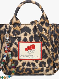 BECK SONDERGAARD Leopa Canvas Gabby Bag
