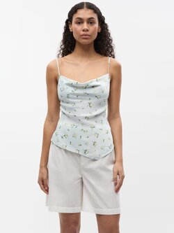 ENVII Enelena SL Singlet Top AOP Meadow Roses