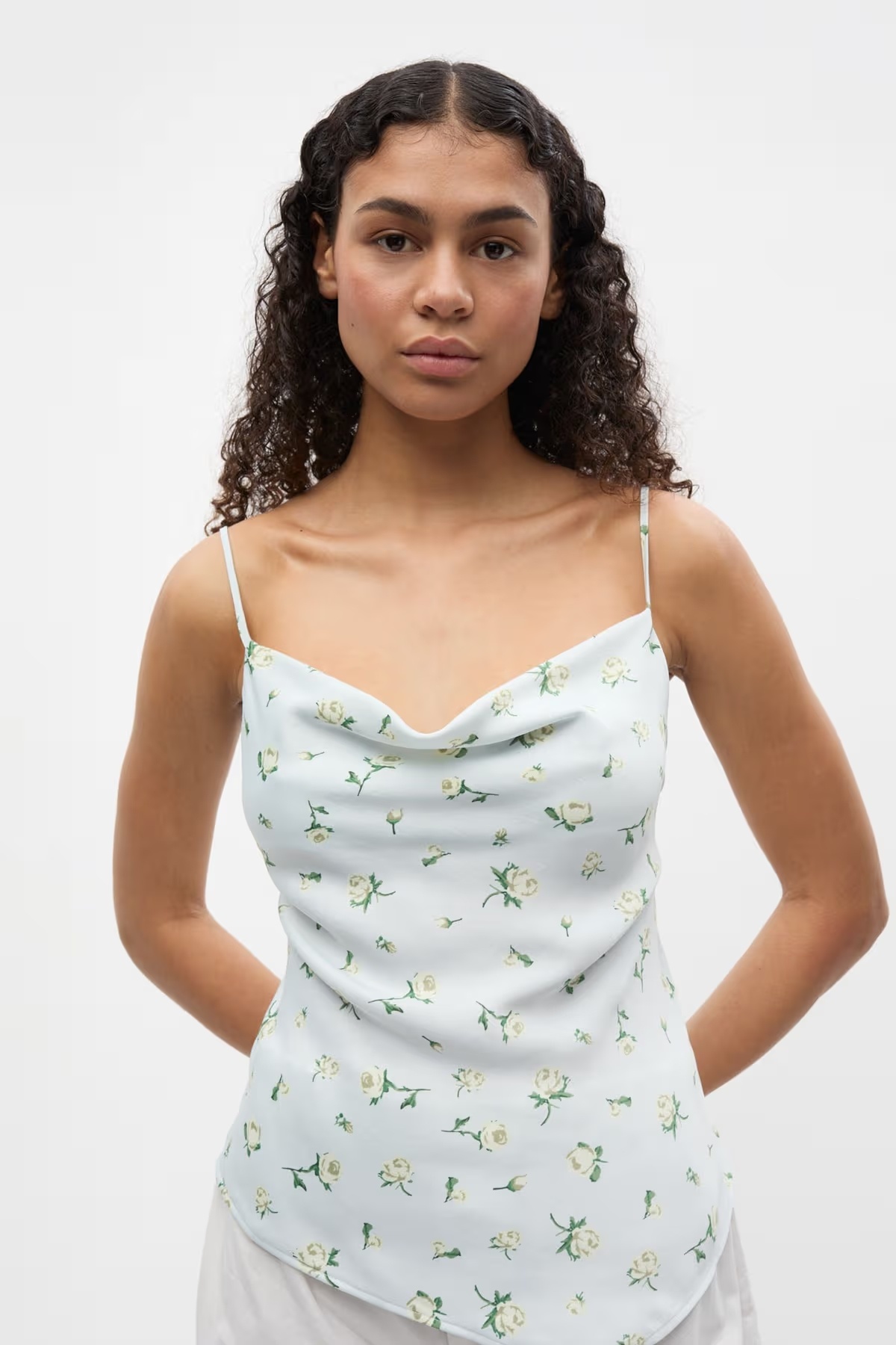 ENVII Enelena SL Singlet Top AOP Meadow Roses