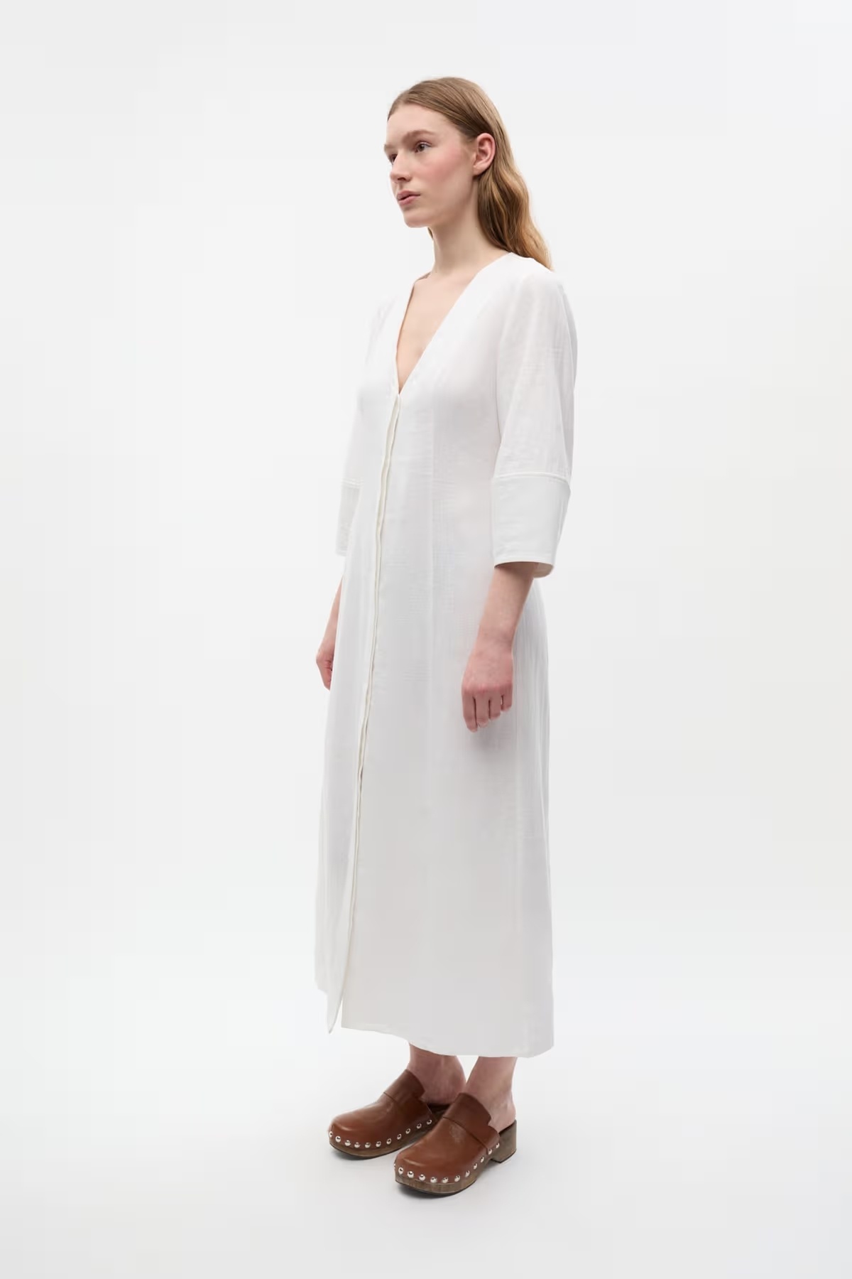 ENVII Encroydon SS Dress Bright White