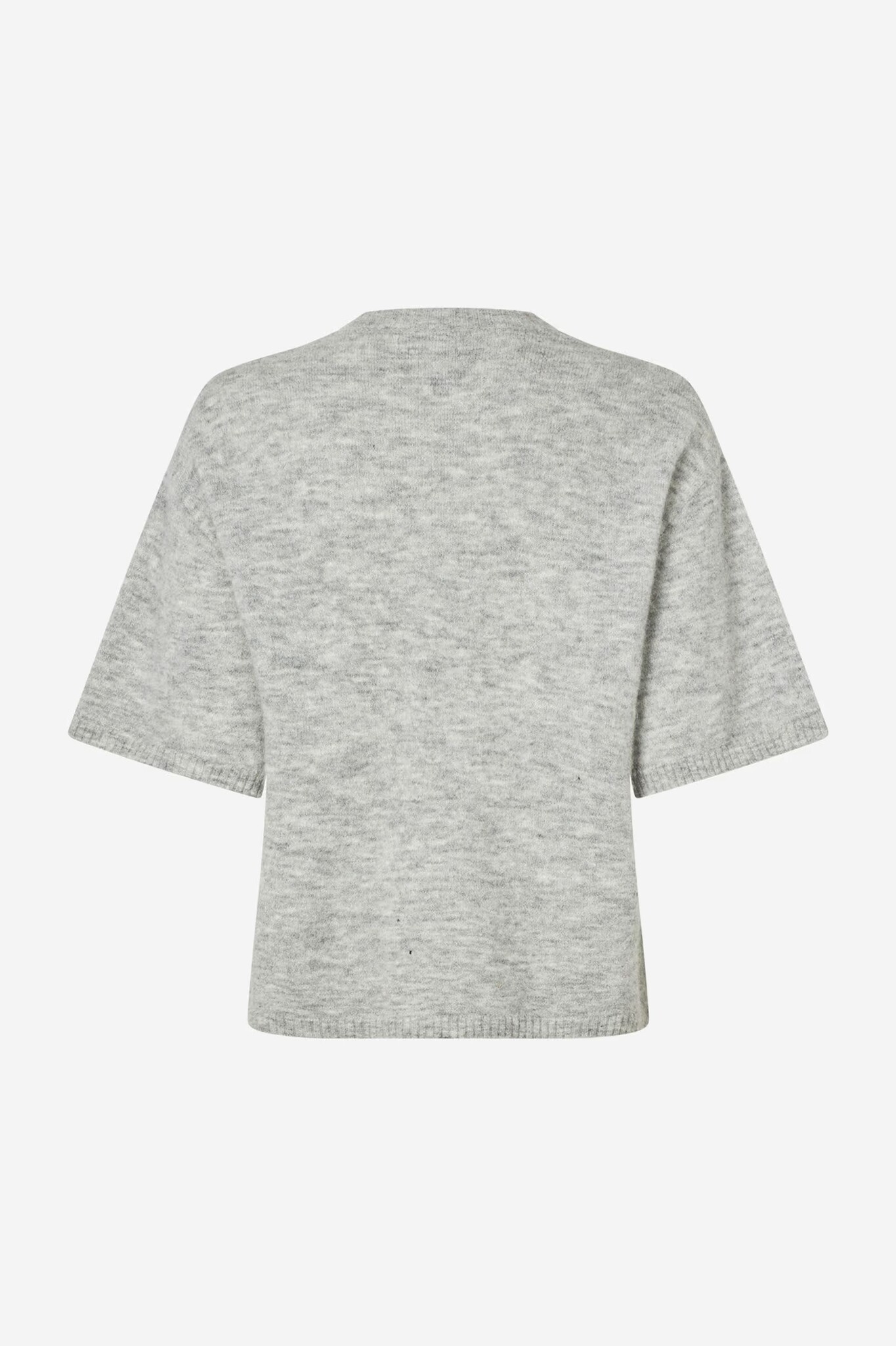 ENVII Enada SS Cardigan Light Grey Melange