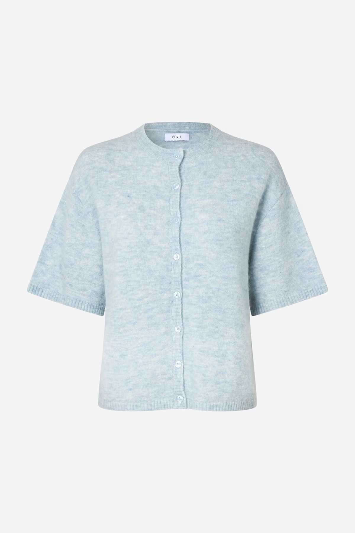 ENVII Enada SS Cardigan Illusion Blue Melange